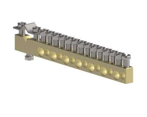 Шинка латунная L-15, 1x25+14x10mm2