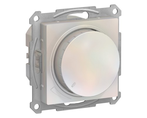 ATLASDESIGN СВЕТОРЕГУЛЯТОР (диммер) повор-нажим, LED, RC, 400Вт, мех., ЖЕМЧУГ