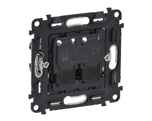 Valena In'Matic - Розетка 2хRJ-45 STP CAT6А