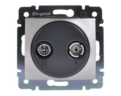 Valena - Розетка TV-RD-концевая 862MHz, алюминий