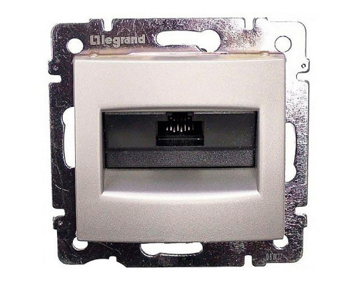 Valena - Розетка 1хRJ-45 ISDN 300MHz 8конт., алюминий
