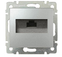 Valena - Розетка 1хRJ-45 STP CAT6 монтаж на винтах, алюминий