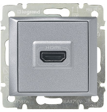 Valena - Розетка HDMI для аудио/видеоустройств, алюминий