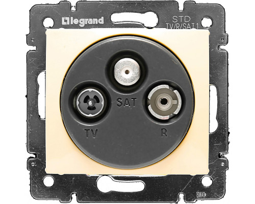 Valena - Розетка TV-RD-SAT-проходн. 2400MHz, < 14 дБ, сл.кость