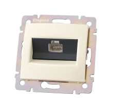 Valena - Розетка 1хRJ-45 ISDN 300MHz 8конт., сл.кость