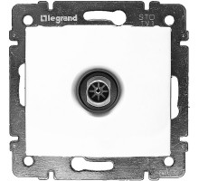 Valena - Розетка TV проходная 10dB, белая