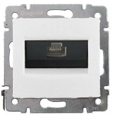 Valena - Розетка 1хRJ-45 ISDN 300MHz 8конт., белая