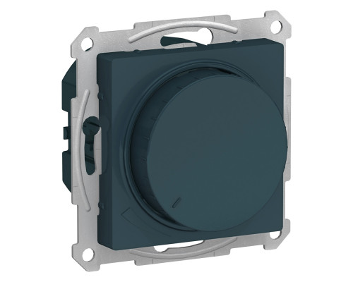 ATLASDESIGN СВЕТОРЕГУЛЯТОР (диммер) повор-нажим, LED, RC, 630Вт, мех., ИЗУМРУД