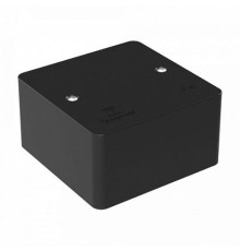 85х85х45 (152шт/кор) Коробка универсальная для кабель-канала 40-0460 безгалогенная (HF) черная Промр
