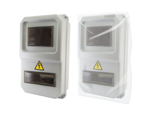 ЩУРН-П-1ф-8 (383х234х119) пластик IP54 TDM