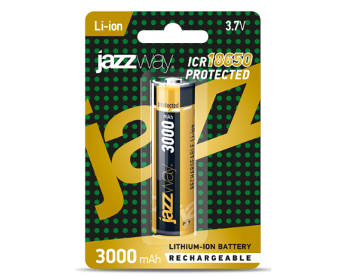 18650 3000 мАч с защитой BL-1 JAZZway