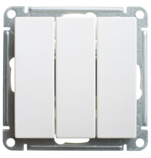 Выключатель 3-клавишный Schneider Electric Wessen59 VS0510-351-1-86 Белый | арт.VS0510-351-1-86