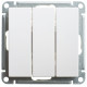 Выключатель 3-клавишный Schneider Electric Wessen59 VS0510-351-1-86 Белый | арт.VS0510-351-1-86