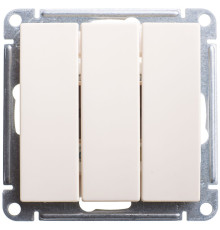 Выключатель 3-клавишный Schneider Electric Wessen59 VS0510-351-2-86 Слоновая  кость | арт.VS0510-351-2-86
