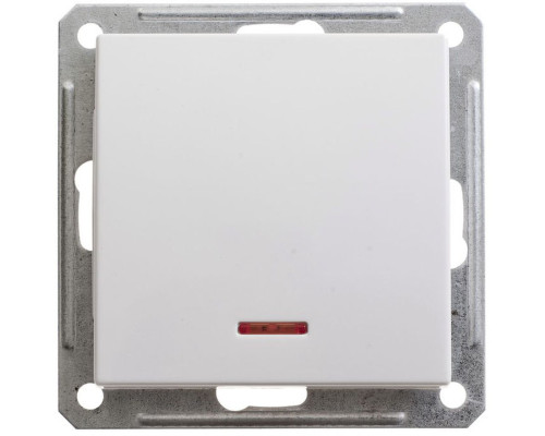 Выключатель с индикацией Schneider Electric Wessen59 VS110-153-1-86 Белый | арт.VS110-153-1-86