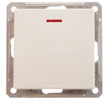 Выключатель с индикацией Schneider Electric Wessen59 VS110-153-2-86 Слоновая  кость | арт.VS110-153-2-86