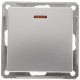Выключатель с индикацией Schneider Electric Wessen59 VS110-153-5-86 Матовый хром | арт.VS110-153-5-86