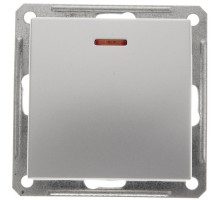 Выключатель с индикацией Schneider Electric Wessen59 VS110-153-5-86 Матовый хром | арт.VS110-153-5-86