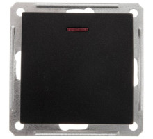 Выключатель с индикацией Schneider Electric Wessen59 VS110-153-6-86 Черный бархат | арт.VS110-153-6-86