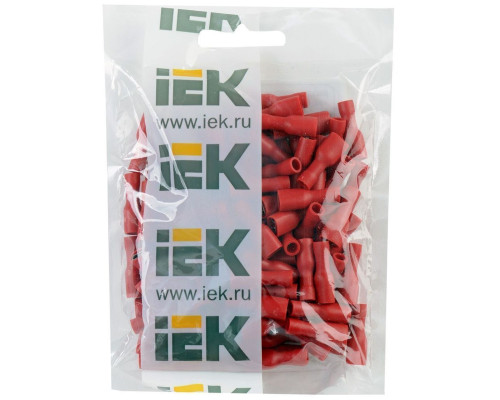 Разъем изолированный РпИмп 1,25-250 плоский (100шт) IEK