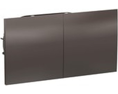Розетка AtlasDesign ATN000628 2-мест. с/з с/ш со сдвиж. крыш., мокко