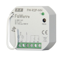 FW-R2P-NN реле двухканальное бистабильное без нейтрали NEW!