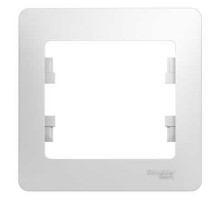 Рамка на 1 пост Schneider Electric Glossa GSL000101 Белый - GSL000101