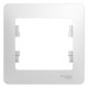 Рамка на 1 пост Schneider Electric Glossa GSL000101 Белый - GSL000101