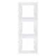 Рамка на 3 поста вертикальная Schneider Electric Glossa GSL000107 Белый - GSL000107