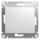 Выключатель 1-клавишный Schneider Electric Glossa GSL000111 Белый - GSL000111