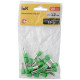 Наконечник-гильза Е16-12 16мм2 (зеленый, 20шт) IEK
