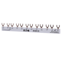 FORK 2П Шинка Eaton на 12 соединений  EVG-2PHAS/12MODUL, 2P, 10мм2, 63А, вилка