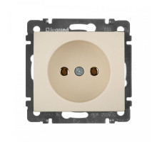 Valena - Розетка 2P 10/16A, сл.кость (инд. упаковка)