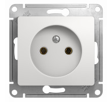 Розетка без заземления без шторок Schneider Electric Glossa GSL000141 Белый - GSL000141