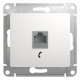 Розетка телефонная Schneider Electric Glossa GSL000181T Белый - GSL000181T