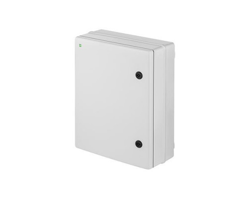 Щит пластиковый SR3, 356x456x162mm, с мет. монтажной платой 287x387x130mm, RAL7035, IK08, IP65 | арт.2755-00