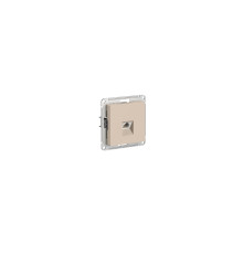 Розетка компьютерная RJ45, кат. 5Е, механизм, Песочный AtlasDesign ATN001283 | арт.ATN001283