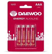 AAA 8шт DAEWOO ENERGY Alkaline LR03 BL-8 2021