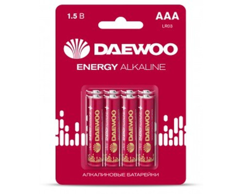 AAA 8шт DAEWOO ENERGY Alkaline LR03 BL-8 2021