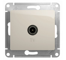 GSL000993 GLOSSA TV АНТЕННА коннектор, механизм, МОЛОЧНЫЙ - GSL000993