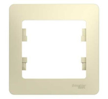 Рамка на 1 пост Schneider Electric Glossa GSL000201 Бежевый - GSL000201