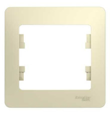 Рамка на 1 пост Schneider Electric Glossa GSL000201 Бежевый - GSL000201
