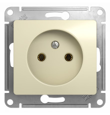 Розетка без заземления без шторок Schneider Electric Glossa GSL000241 Бежевый - GSL000241