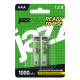AAA 2шт 1000mAh NI-MH предзаряженные BL-2 JAZZway