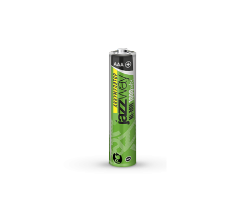 AAA 2шт 1000mAh NI-MH предзаряженные BL-2 JAZZway