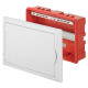 Щит встраив. ECO BOX 1x12M, N/PE 2x 2x16+7x10mm2, белая пласт. дверь, белый RAL9003, 240x360x106mm,