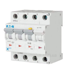 mRB 6 3P+N,  6A, хар-ка C, 6kA, 30mA, тип А, 4M  Дифф. авт. выкл.