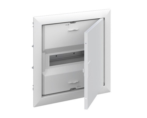 Щиток встраив. ABB UK612E2, 12M, белая мет. дверь, 63A, IP30, +PE+N-клеммы, ниша 328x340x88mm