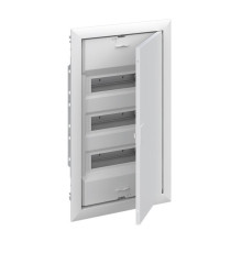 Щиток встраив. ABB UK636E3, 36M, белая мет. дверь, 63A, IP30, +PE+N-клеммы, ниша 578x340x88mm