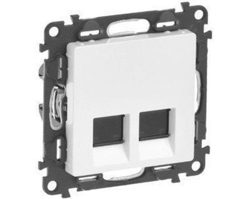 Роз 2хRJ-45 UTP CAT5E VLN-I БЕЛ | арт.753441